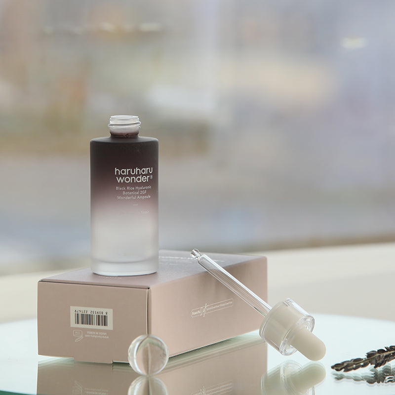 Black Rice Hyaluronic Botanical 2GF Wonderful Ampoule - koreanblossom