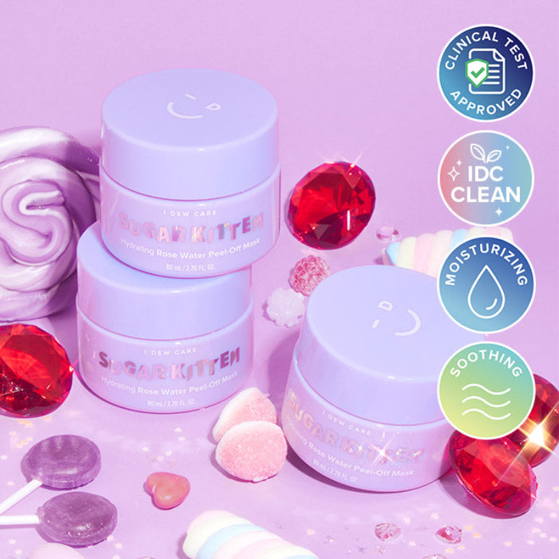 Sugar Kitten Hydrating Holographic Peel-Off Mask - koreanblossom