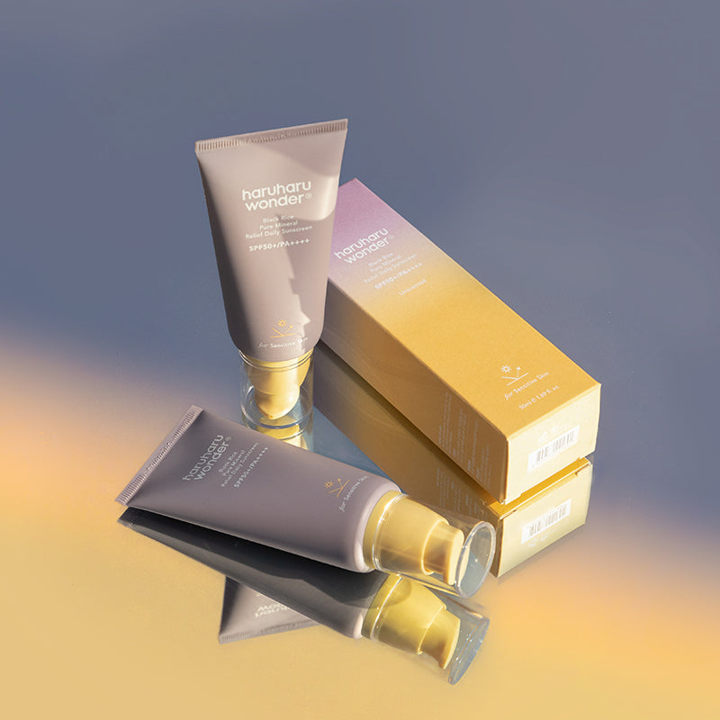 Black Rice Pure Mineral Relief Daily Sunscreen SPF50+ PA++++ - koreanblossom