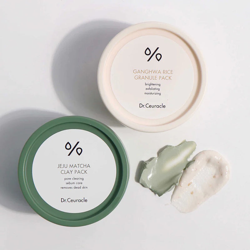 Matcha & Rice Wash-Off Pack Duo - koreanblossom