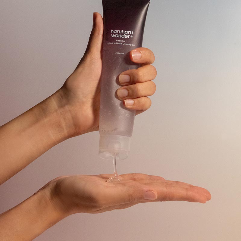 Black Rice Triple AHA Gentle Cleansing Gel - koreanblossom