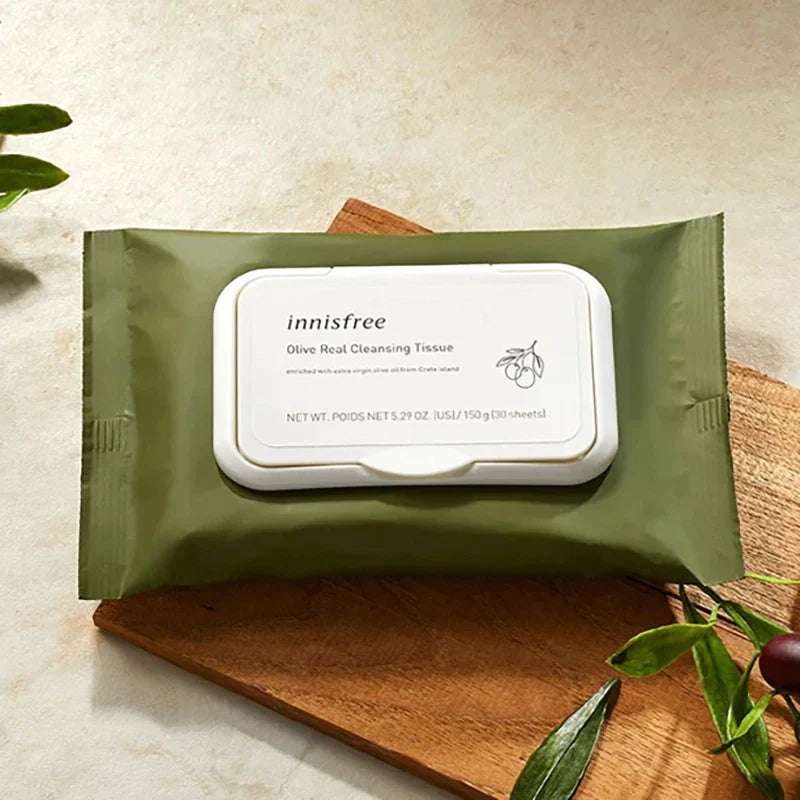 Olive Real Cleansing Tissue - koreanblossom