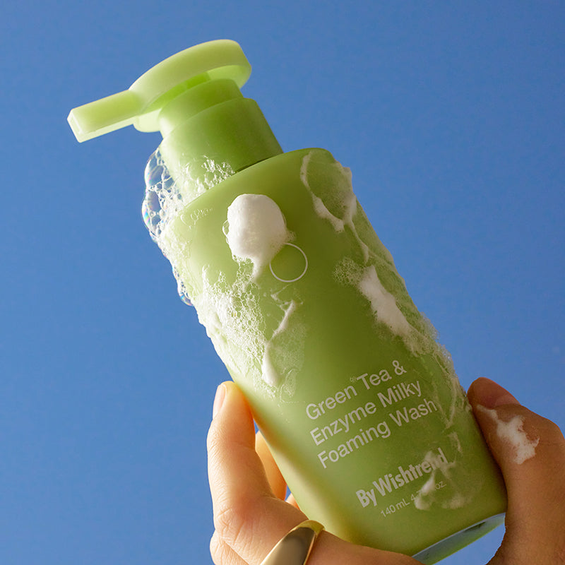 Green Tea & Enzyme Milky Foaming Wash - koreanblossom