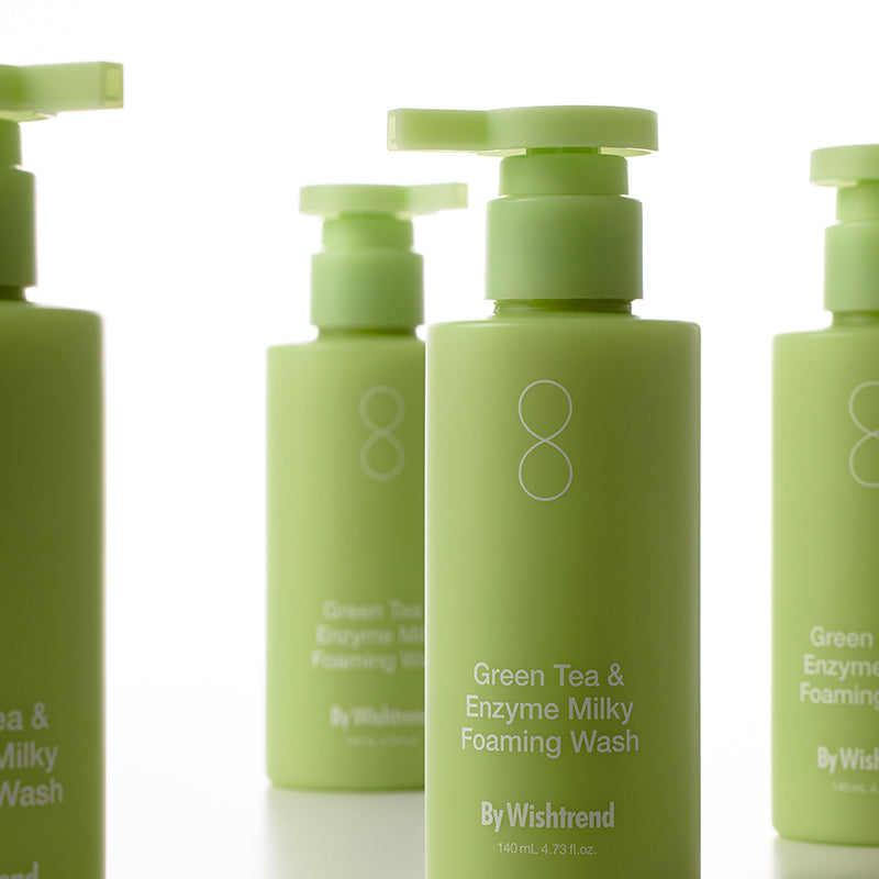 Green Tea & Enzyme Milky Foaming Wash - koreanblossom