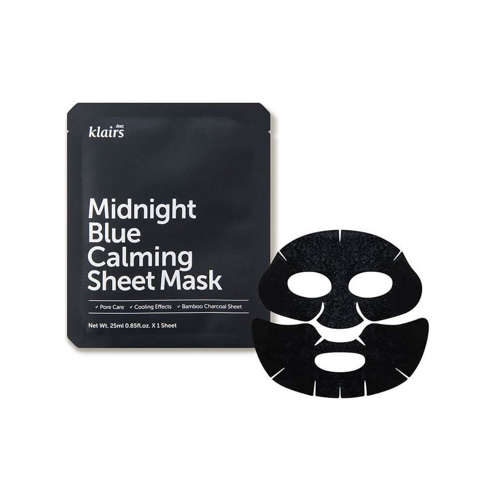 Midnight Blue Calming Sheet Mask - koreanblossom