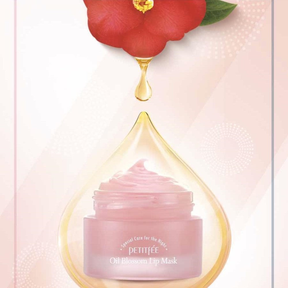 Oil Blossom Lip Mask Camellia Seed Oil - koreanblossom