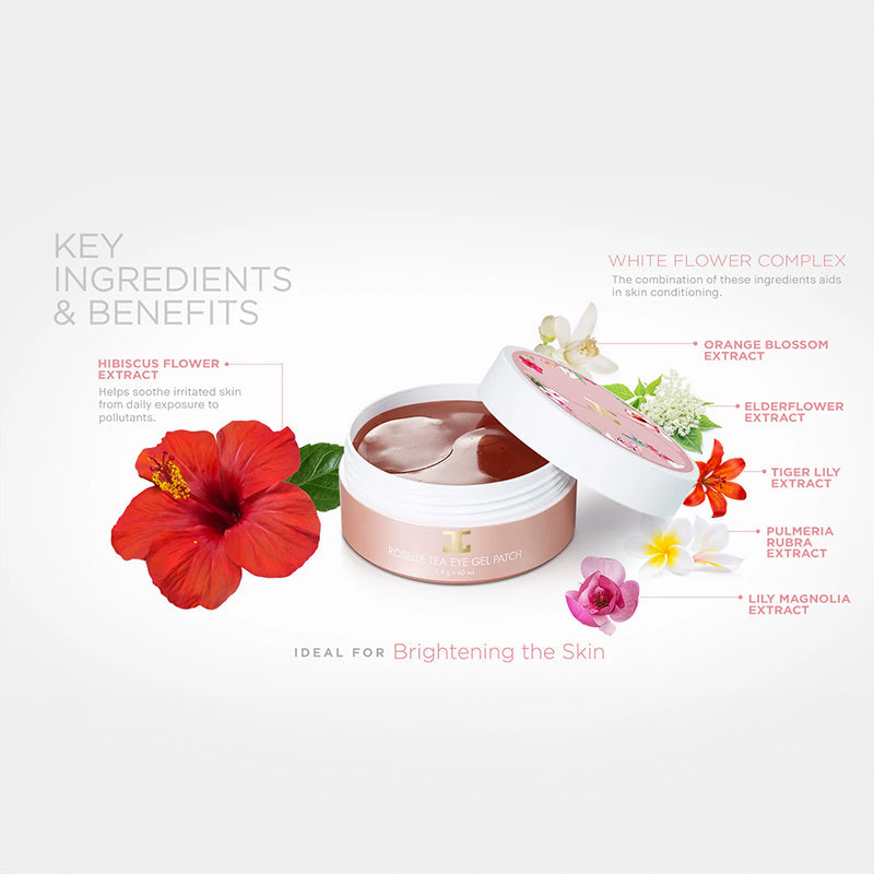 Roselle Tea Eye Gel Patch - koreanblossom