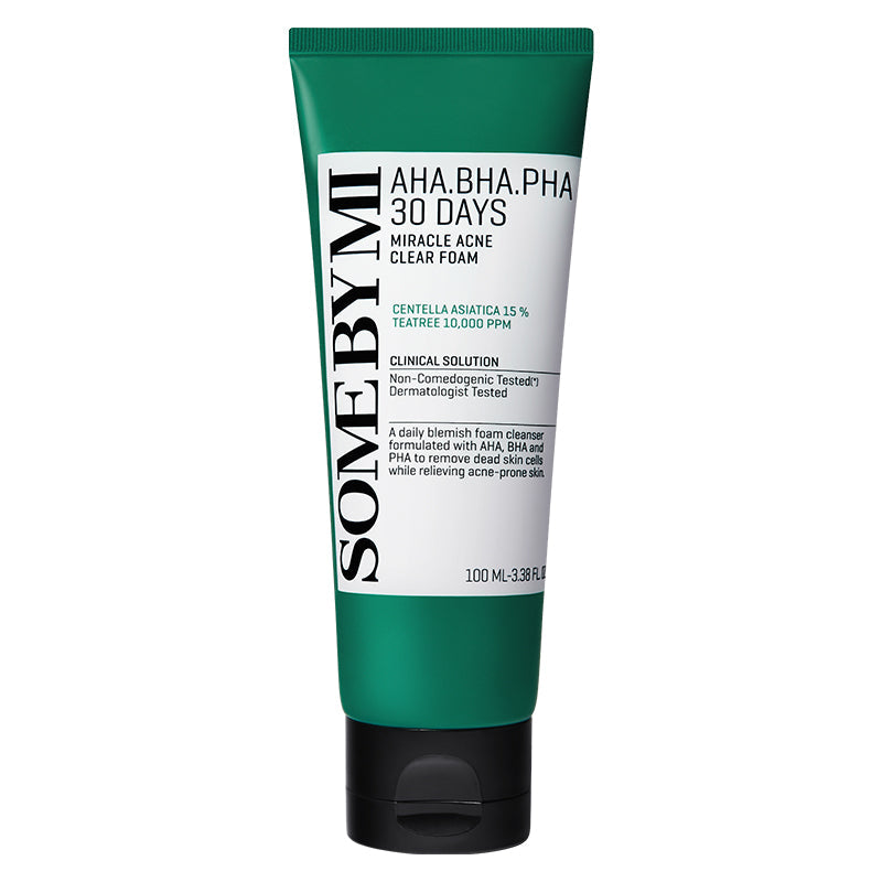 AHA BHA PHA 30 Days Miracle Acne Clear Foam - koreanblossom