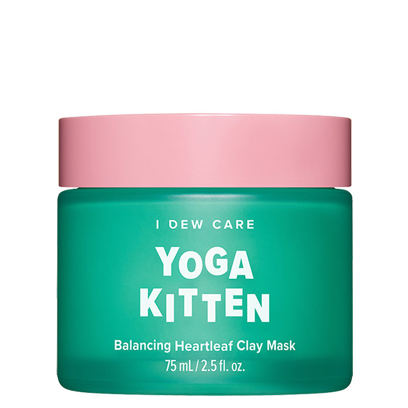 Yoga Kitten Balancing Heartleaf Clay Mask - koreanblossom