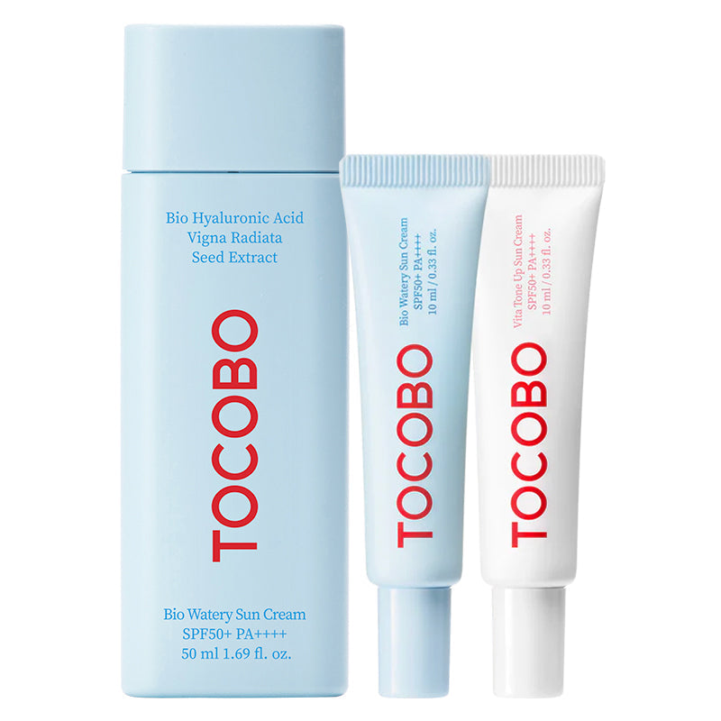 Bio Watery Sun Cream Mini Gift Set - koreanblossom