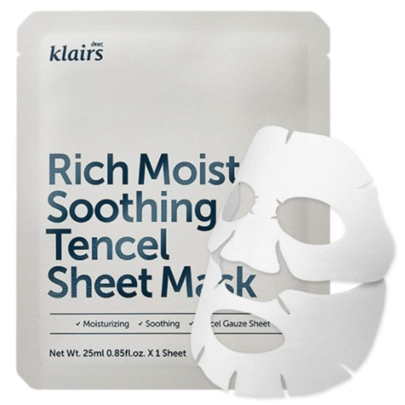 Rich Moist Soothing Tencel Sheet Mask - koreanblossom