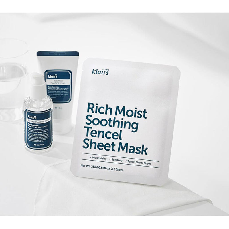 Rich Moist Soothing Tencel Sheet Mask - koreanblossom