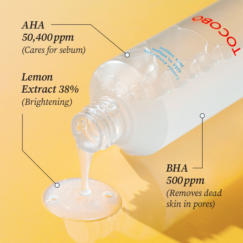 AHA BHA Lemon Toner - koreanblossom