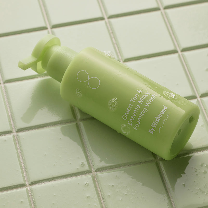 Green Tea & Enzyme Milky Foaming Wash - koreanblossom