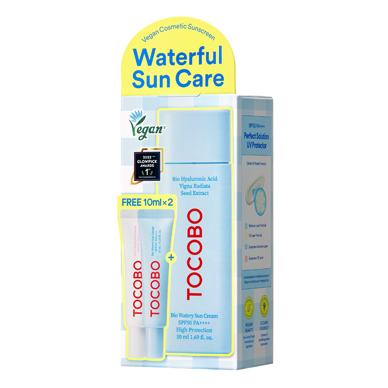 Bio Watery Sun Cream Mini Gift Set - koreanblossom