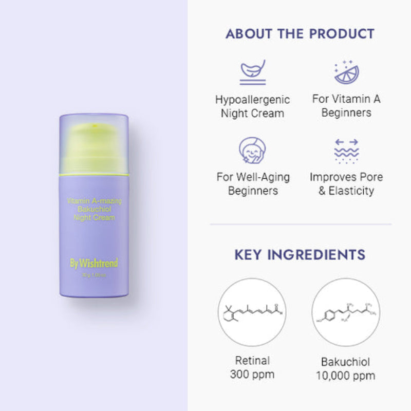 Vitamin A-mazing Bakuchiol Night Cream - koreanblossom