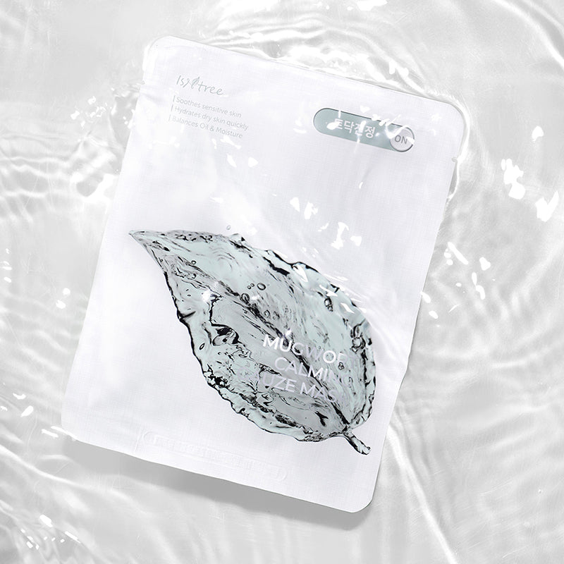 Mugwort Calming Gauze Mask - koreanblossom