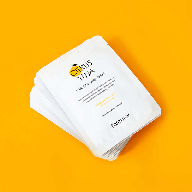 Citrus Yuja Vitalizing Mask Sheet - koreanblossom