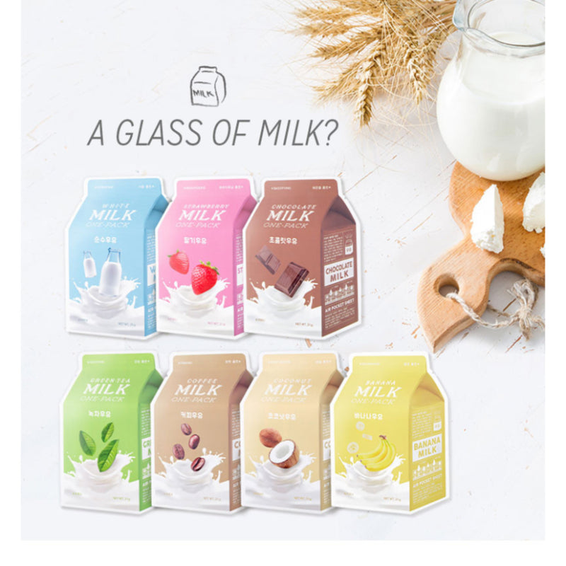 Milk One Pack #Green Tea Milk - koreanblossom