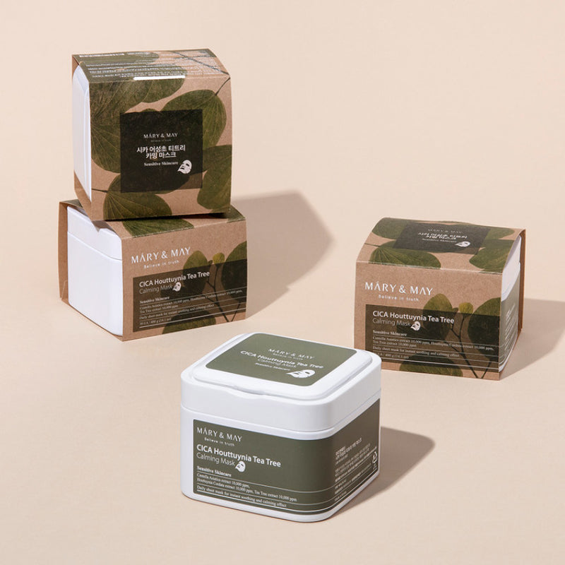 CICA Houttuynia Tea Tree Calming Mask - koreanblossom