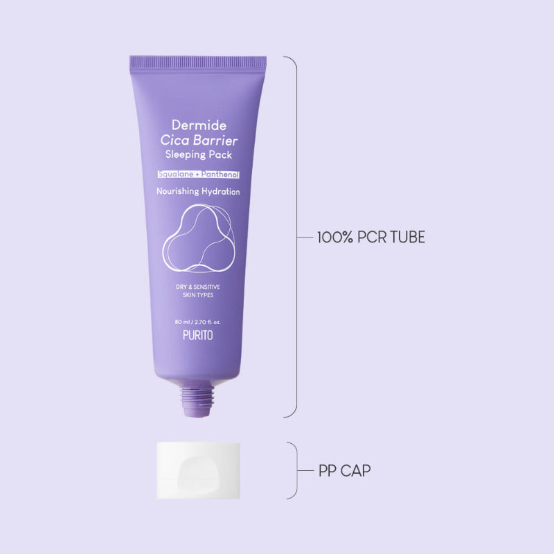 Dermide Cica Barrier Sleeping Pack - koreanblossom