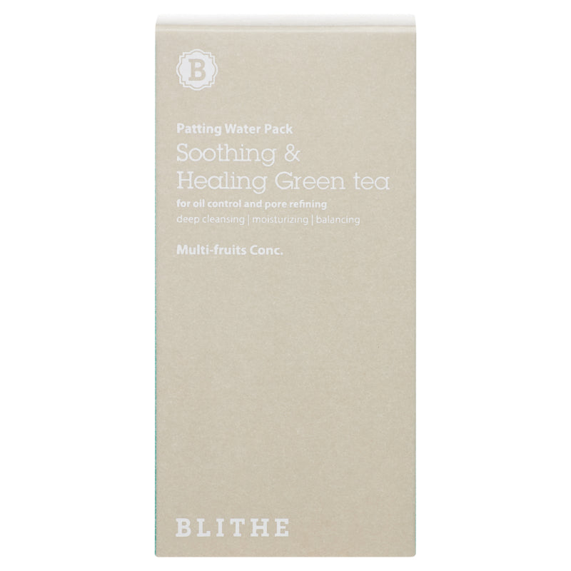 Patting Splash Mask Soothing & Healing Green tea - koreanblossom
