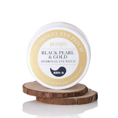Black Pearl & Gold Hydrogel Eye Patch - koreanblossom