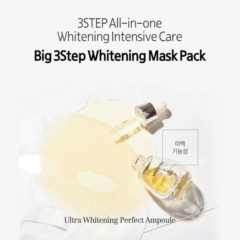 Big 3 Step Whitening Mask Pack Origin - koreanblossom