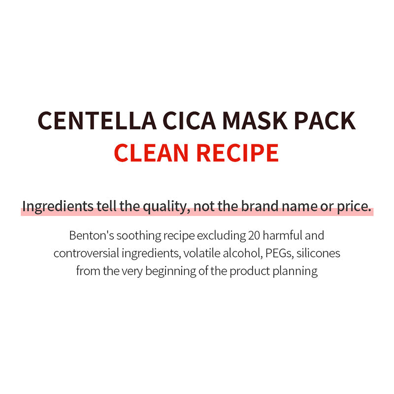 Centella Cica Mask Pack - koreanblossom