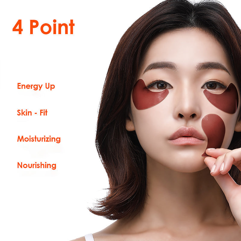 Cacao Energizing Hydrogel Eye Mask - koreanblossom