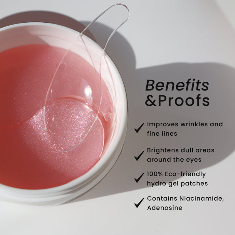 Bulgarian Rose Hydrogel Eye Patch - koreanblossom