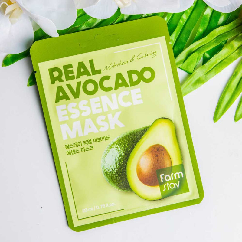 Real Avocado Essence Mask - koreanblossom