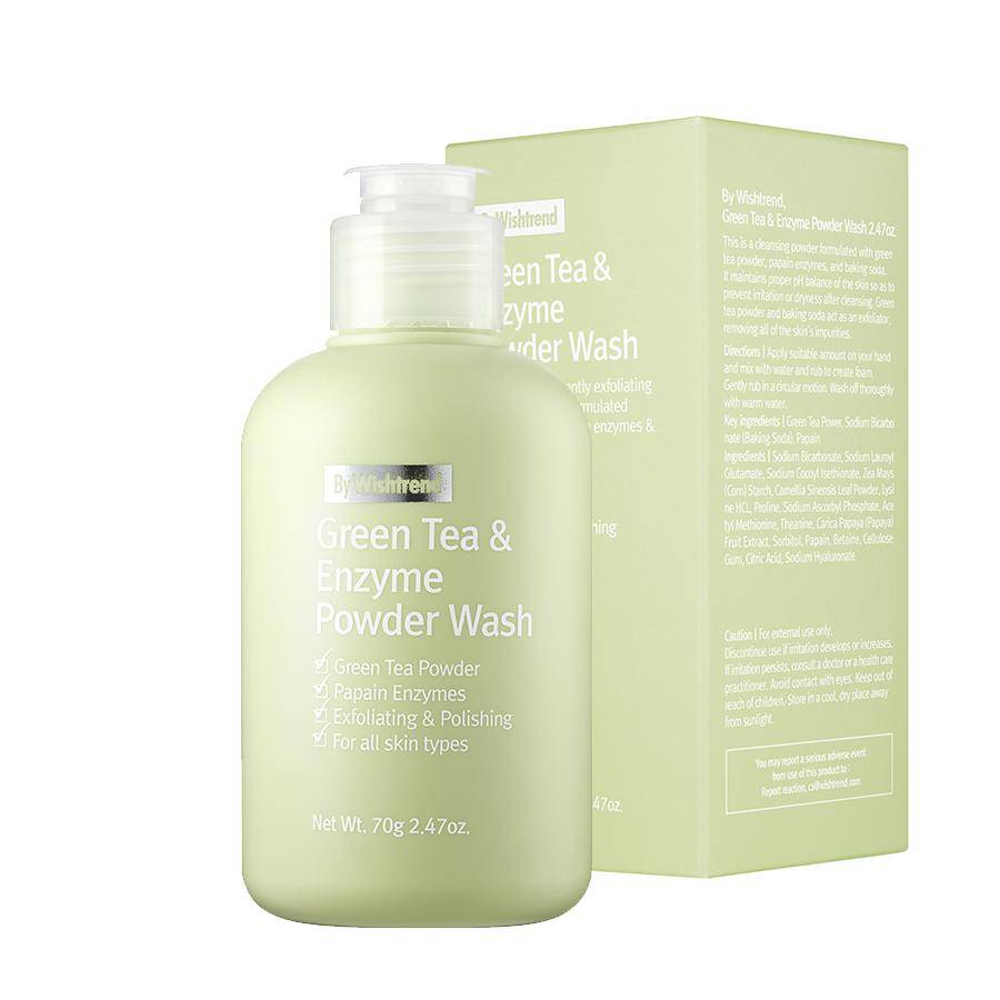 Green Tea & Enzyme Powder Wash - koreanblossom