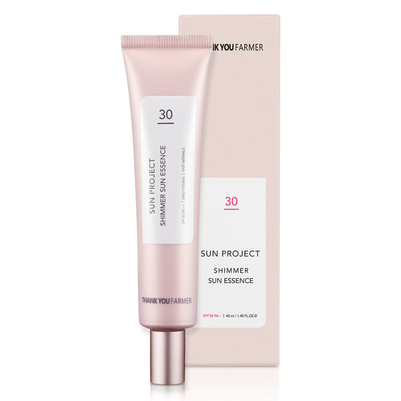 Sun Project Shimmer Sun Essence SPF30 PA++ - koreanblossom