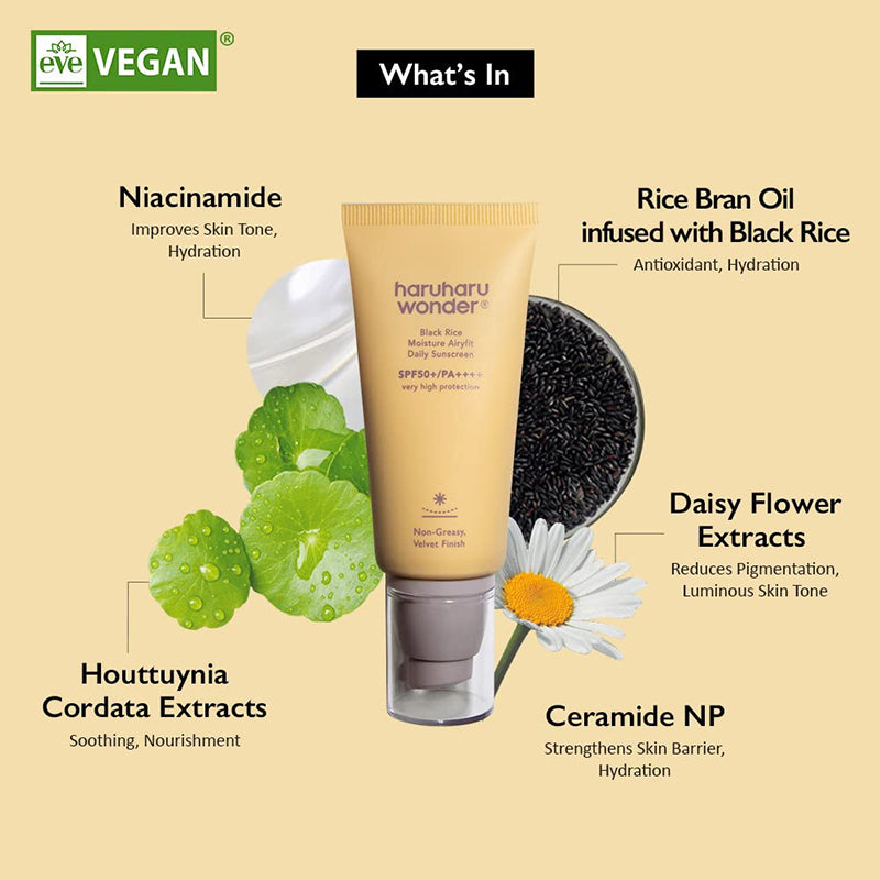 Black Rice Moisture Airfit Daily Sunscreen SPF50+ PA++++ - koreanblossom