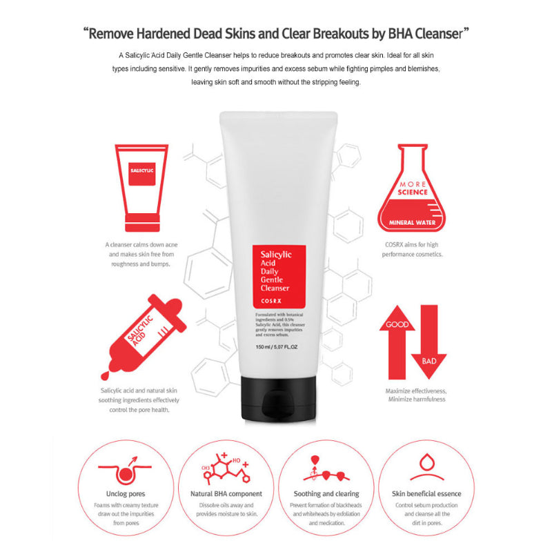 Salicylic Acid Daily Gentle Cleanser - koreanblossom