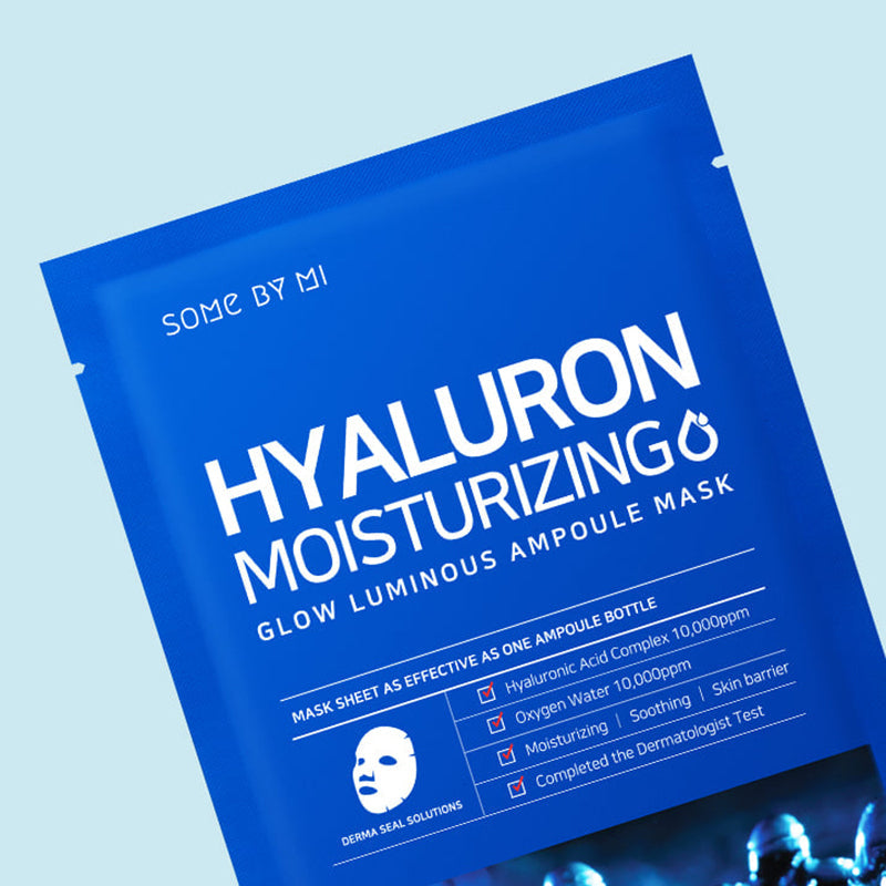 Hyaluron Moisturizing Glow Luminous Ampoule Mask - koreanblossom