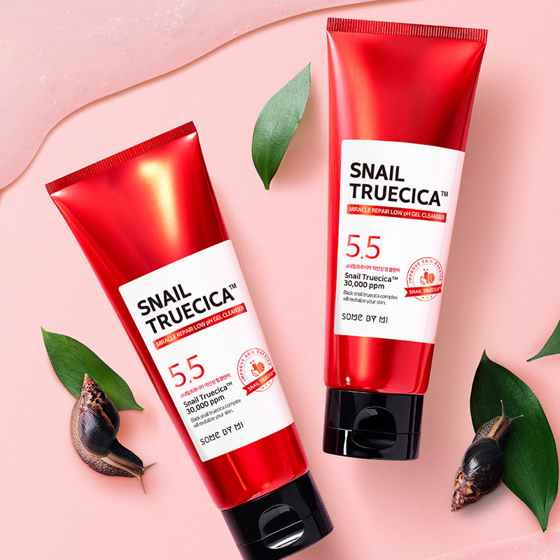 Snail Truecica Miracle Repair Low pH Gel Cleanser - koreanblossom