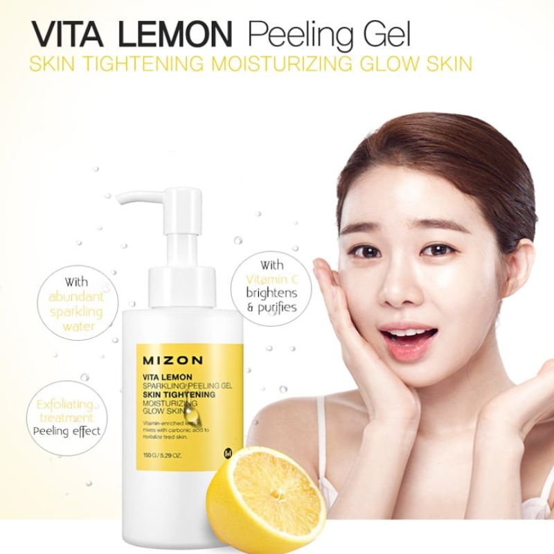 Vita Lemon Sparkling Peeling Gel - koreanblossom