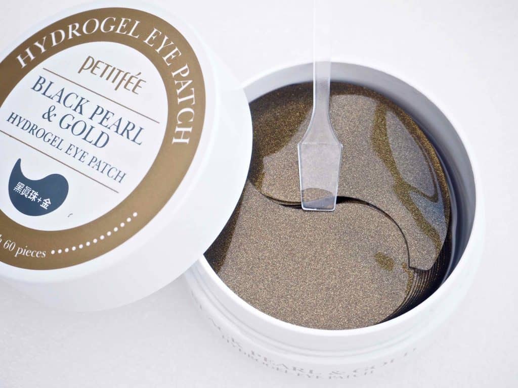 Black Pearl & Gold Hydrogel Eye Patch - koreanblossom
