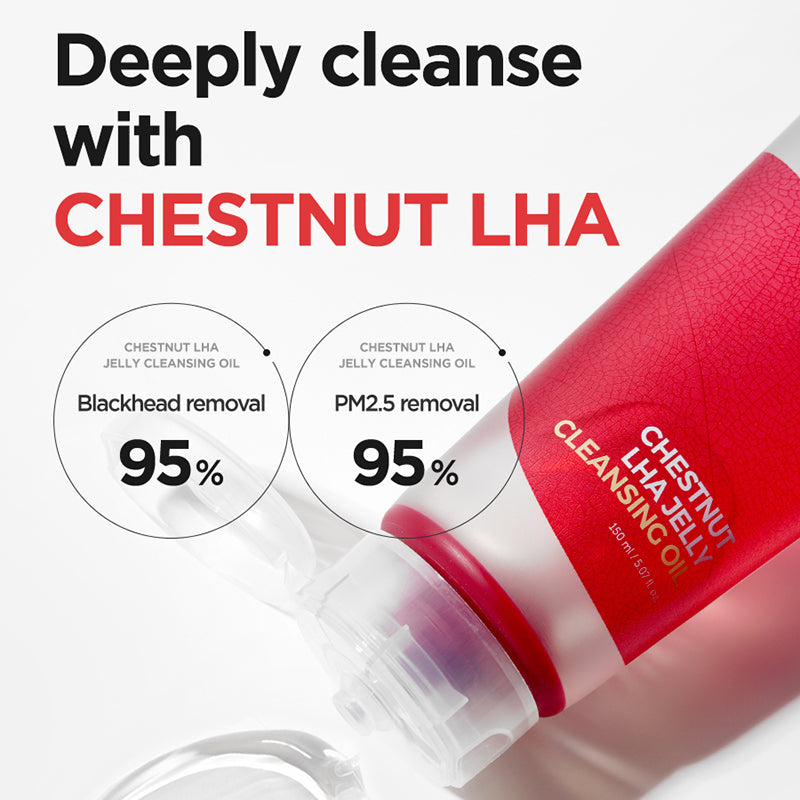 Chestnut LHA Jelly Cleansing Oil - koreanblossom