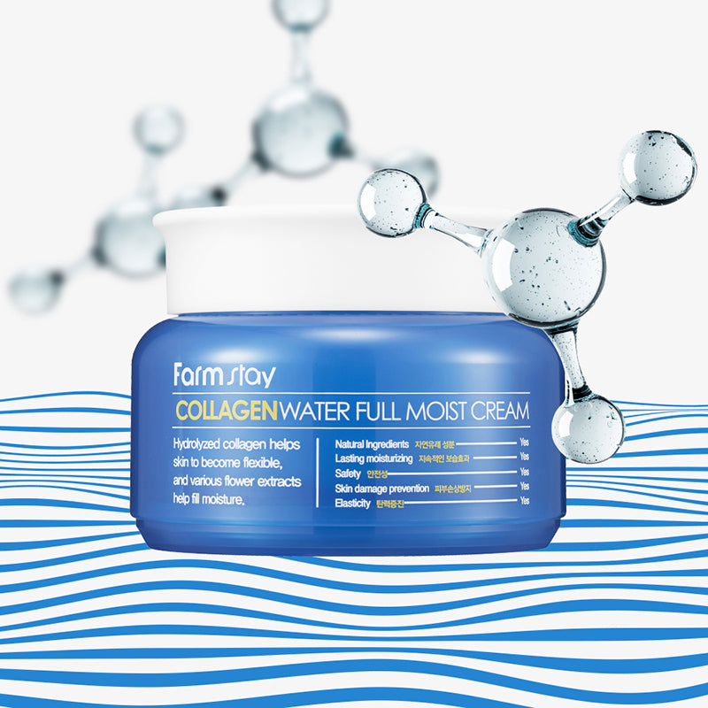 Collagen Water Full Moist Cream - koreanblossom