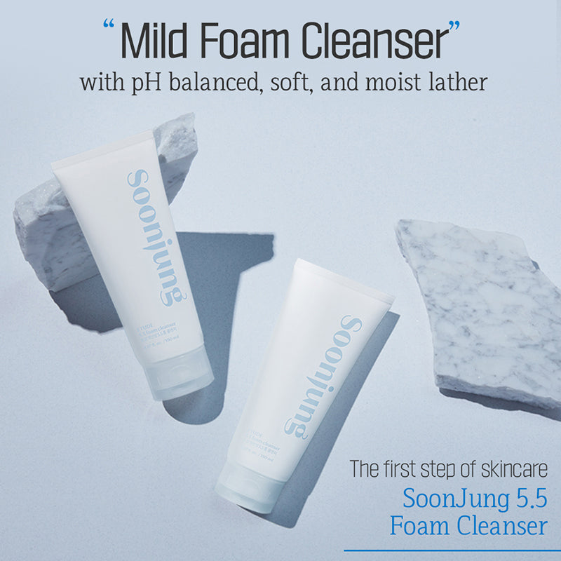 Soon Jung ph 5.5 Foam Cleanser - koreanblossom
